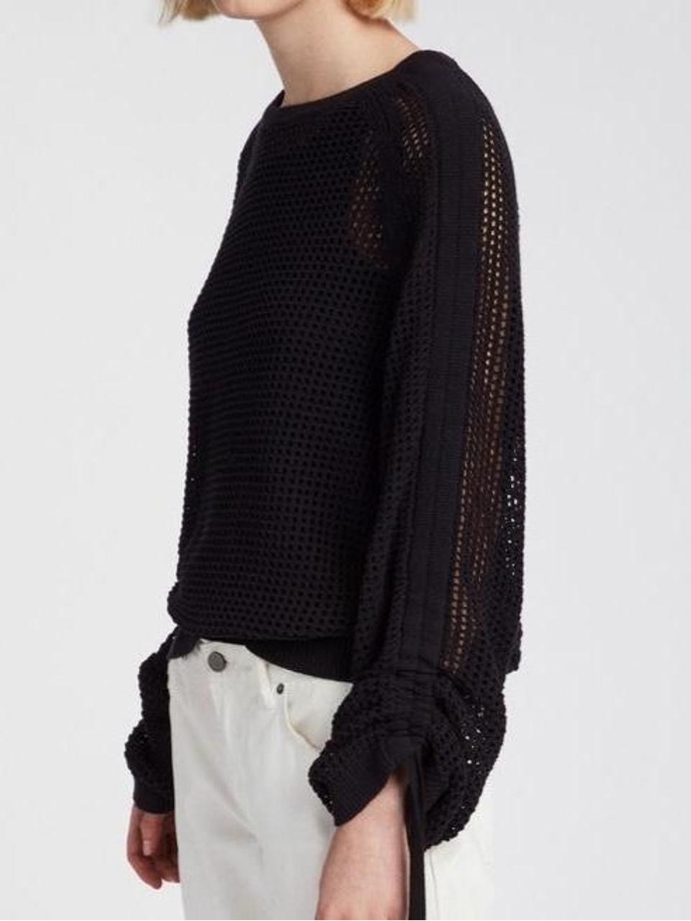 ALLSAINTS Zano Mesh Jumper - Picture 8 of 8